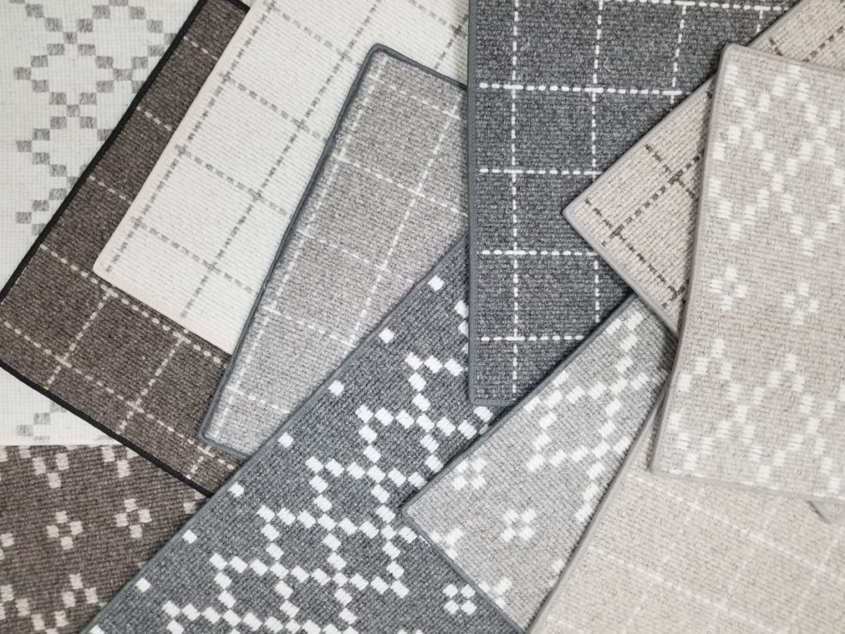 Midtown collection introduced Jan 2020 featuring designs City Block and Skyline in all available colorways, as shown.