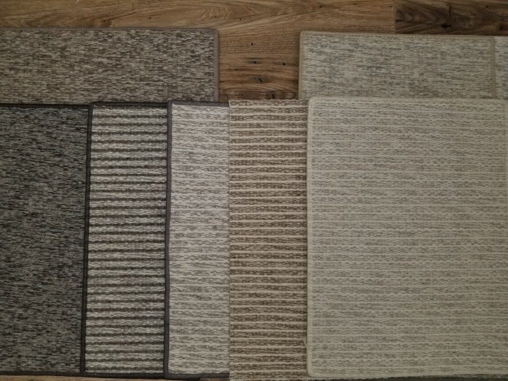 Bellbridge Canvas Collection consisting of Neutral Ground1530 and Brushtroke 1533. Samples in various colors are shown.