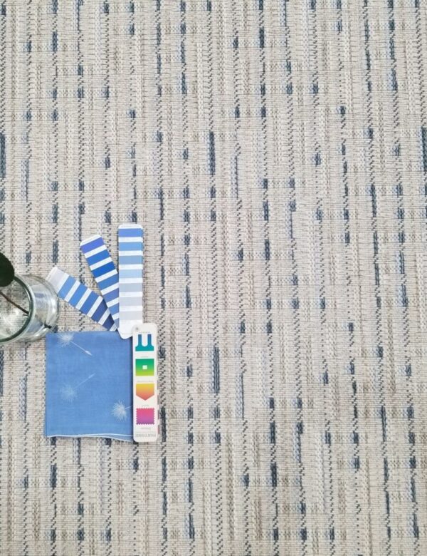 Journey, Color: Blue Stone 27/5777 Journey, Color: Blue Stone 27/5777 shown with flower and color chip used as props