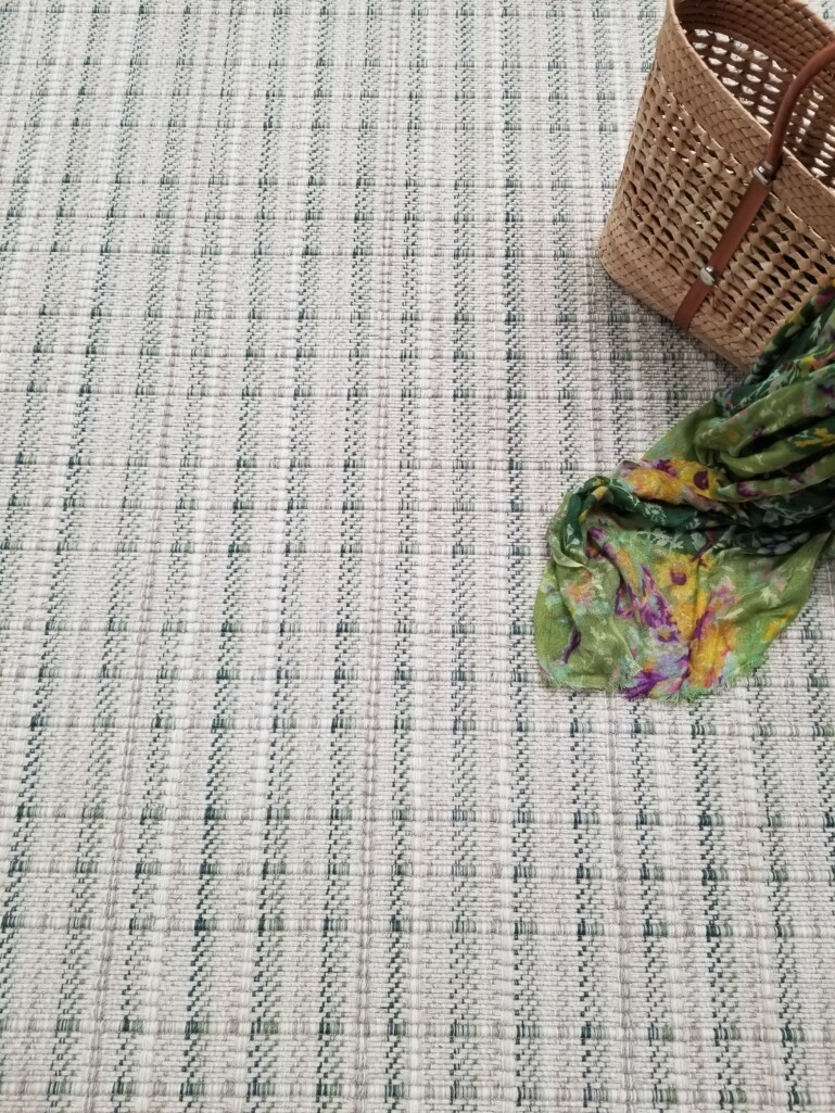 Traverse, Color: Evergreen 43/5778 shown with purse and scarf used as props